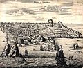 Angra do Heroísmo as seen in 1671