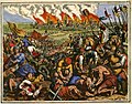 English: Battle of Legnica / Polski: Bitwa pod Legnicą