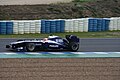 Barrichello testing at Jerez, February