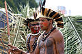 Two Pataxo Indians (Brasília, 4 April 2006)