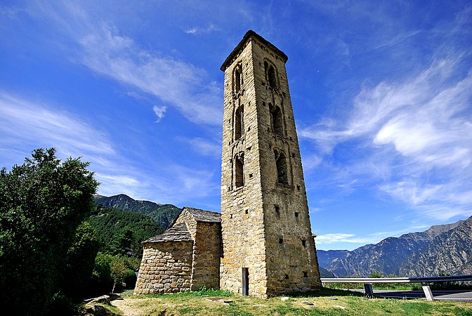 Romanesque Church of Sant Miquel d'Engolasters. Author: Montse Poch