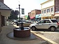 Fountain on North block of 100 E Main St