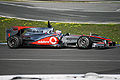 Button testing at Jerez, February