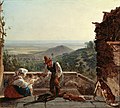 Thumbnail for File:Genre scene in the Roman countryside (1818-20) - Franz Ludwig Catel.jpg