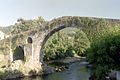 Roman bridge in Cangas de Onis