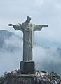 Statue of Christ the redeemer in Rio de Janeiro