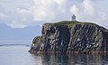 Lighthouse on Island Elliðaey (Breiðafjörður), Iceland