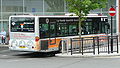 English: Carousel Buses MB51 (CB51 BUS), a Mercedes-Benz Citaro, in High Wycombe bus station, High Wycombe, Buckinghamshire, on route A40. It wears a special BAA livery. Various BAA supported service around Heathrow wore this silver-based livery, with different coloured vinyls. High Wycombe was red (seen here faded to orange), Staines & Egham route 441 was turquoise, Slough was purple and Walton-on-Thames, Shepperton & Sunbry were blue. All buses involved now wear new liveries.