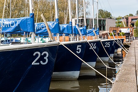 Münster, Boote am Aasee (2016)