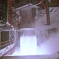 RD-180 main engine test firing