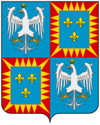 Coat of arms of the House of Este (1431).svg