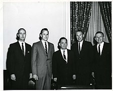 Carl Albert with a group of astronauts.jpg