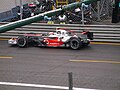 Kovalainen at the 2008 Italian GP