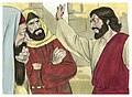 Luke 11:17-18 Mute healed, Jesus accused of using Satan