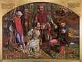 Valentine Rescuing Sylvia from Proteus; William Holman Hunt (1851)