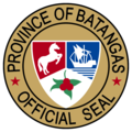 Seal of Province of Batangas, 1950-2009