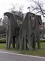 Die Skulptur auf dem Pferdemarkt von Heinrich Schwarz