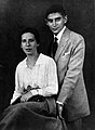 Franz Kafka with Felice Bauer