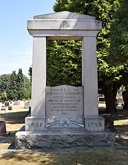 United Confederate Veterans memorial, Lake View Cemetery, Capitol Hill