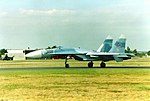 Thumbnail for File:Sukhoi SU-27 - geograph.org.uk - 3290795.jpg