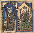 Fernando II e Afonso VIII, reis da Galiza e Leom, no Tombo de Toxos Outos.