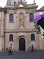 Kath. Gaukirche zum heiligen Ulrich, Barockfassade, Westseite