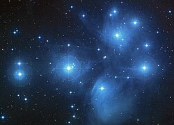 Messier 45 - Pleiades star cluster