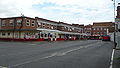 English: The bus station in Salisbury, Wiltshire. It is owned and run by Wilts & Dorset. This photograph was taken from Rollestone Street.