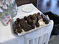 cluboffice Berlin chocolate cakes brought by a Wikimedia chapter