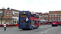 English: Wilts & Dorset 1133 (HF09 BJJ), a Scania OmniCity, in Salisbury bus station, Salisbury, Wiltshire, on the Activ8 service.