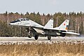 Mikoyan-Gurevich Mig-29UB on landing