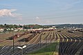 * Nomination View from the Johannisbrücke in Saarbrücken to the North. Among other things you can see the church St. Michael, the BAUHAUS Saarbrücken and the transmitter Saarbrücken-Winterberg. --DavidJRasp 10:31, 25 June 2021 (UTC) * Promotion  Support Good quality.--Horst J. Meuter 12:07, 25 June 2021 (UTC)