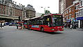 English: Arriva London North MA121 (BX55 FVY), a Mercedes-Benz Citaro, leaving Victoria bus station, on route 38.