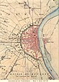 historical map of Cologne, Tranchot 1807
