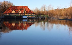 6.11.14 Wehr an der Isar beim Hinterbrühler See