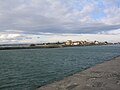 La Tamarissière vue de la jetée du Grau-d'Agde.