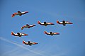 La Patrulla Águila espagnole lors du meeting aérien Air14