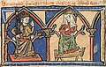 Afonso VIII, rei da Galiza e Leom, e Berengária de Castela, raínha consorte (1197-1204), no Tombo de Toxos Outos.