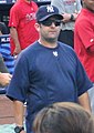 Kevin Long at Yankee Stadium in 2011.