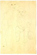 Schiele - Mutter mit Kind am Arm - 1912.jpg