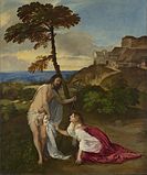 Titian, Noli Me Tangere, c. 1512