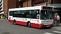 English: Travel Surrey 8010 (Y42 YVV), a Dennis Dart SLF/Plaxton Pointer MPD, in Staines bus station, Surrey, on Shoppers Service 571.