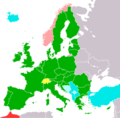 States with applications (Europe)