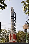 GSLV model at ISRO Headquarters