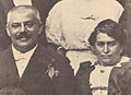 Hermann Kafka (1852–1931) and Julie Kafka (1856–1934), Kafka's parents