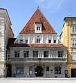 Das Bummerlhaus am Stadtplatz ist das Wahrzeichen Steyrs