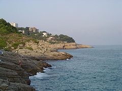 Vista des de la punta del cavall, Salou