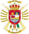 Coat of Arms of the 50th Infantry Regiment "Canarias" [Canary Islands] (Spanish Army)