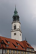 Kirchturm im Zentrum von Celle