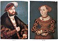 Kurfürst Johann Friedrich v. Sachsen und Sibylle v. Cleve (Lucas Cranach d. J. (1515-1586))